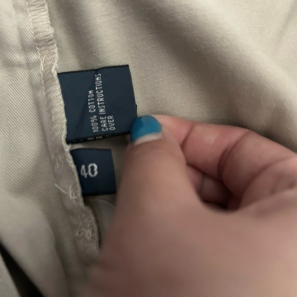 Vtg Polo Ralph Lauren Pleated Shorts Size 40 - Picture 2 of 3